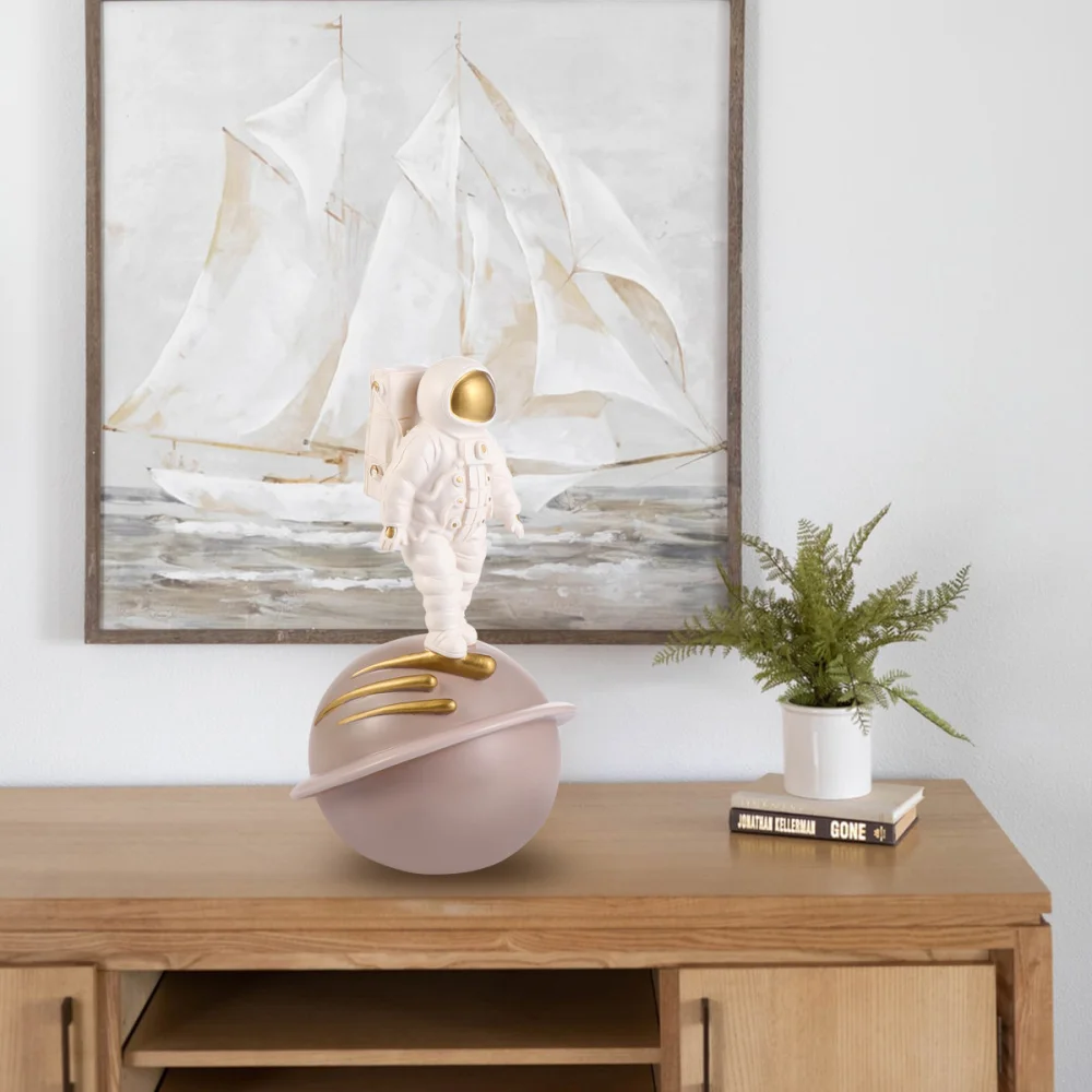 1 шт. астронавт скульптура космический герой игрушка яркие поделки для