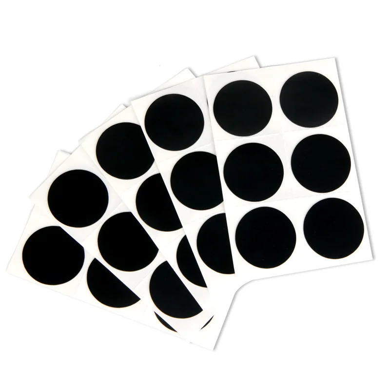 Round Rubber Patches For MTB Bike Tyre Puncture Repairing 2 Sheet/12Pcs parches bicicleta sin pegamento #A