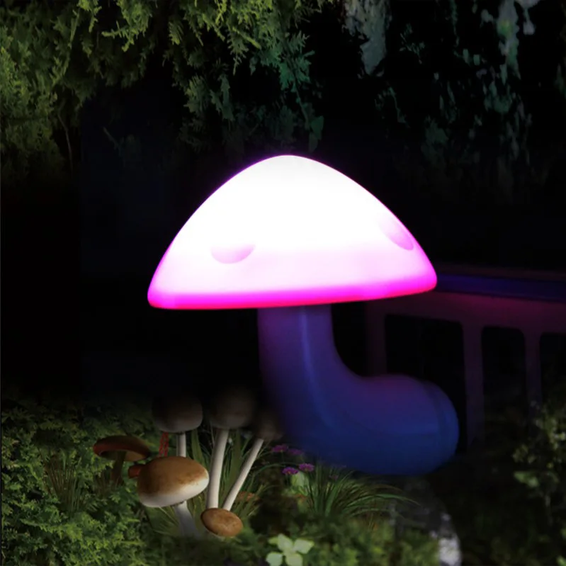 

New LED mushroom colorful cartoon nightlight