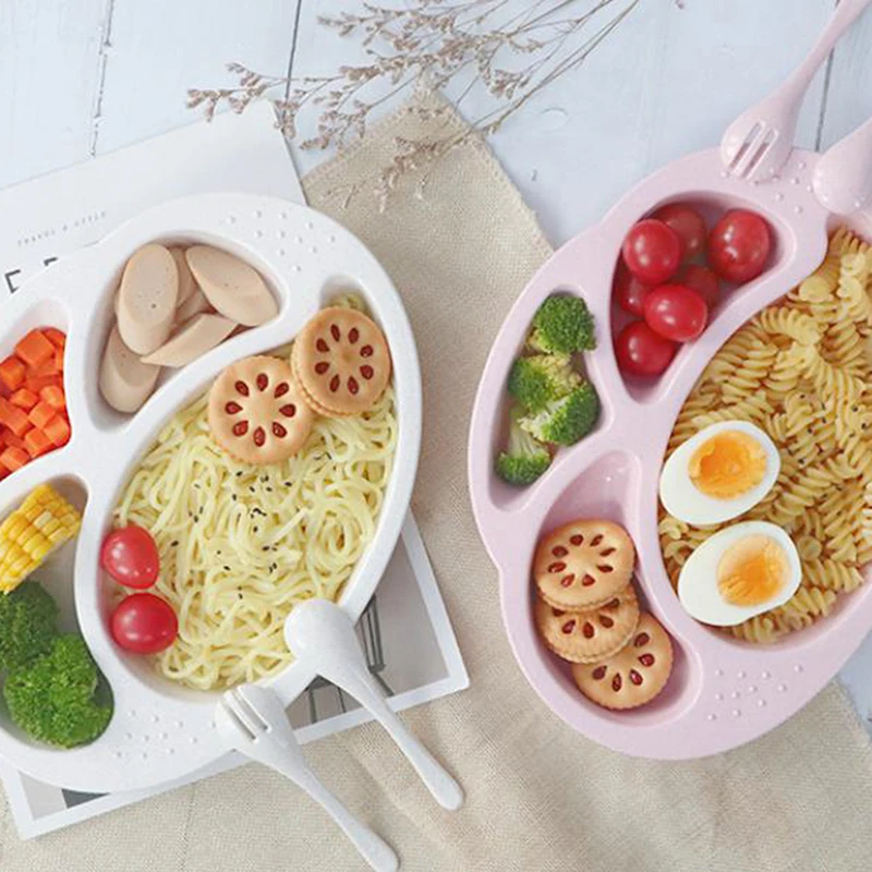 Детские блюда для кормления детская посуда тарелка миска закуска с фруктами