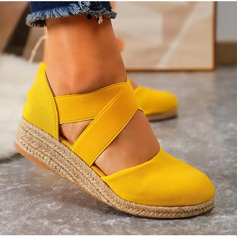 

Women's Sandals Wedges Ladies Platform High Heels Casual Shoes Fashion Female Sandal Women Casual Shoes Footwear Plus Size 2021