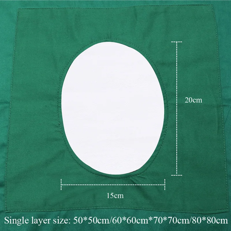 Ткань для двойных век лица чистый хлопок двойной инструмент ткань покрытия