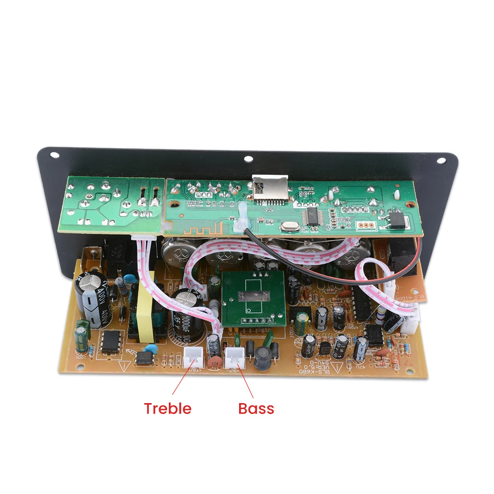 Цифровой усилитель AIYIMA с Bluetooth сабвуфер плата двойным микрофоном усилители для
