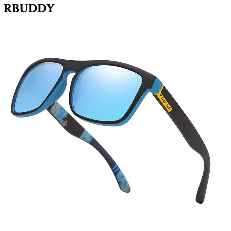 Мужские поляризационные очки RBUDDY винтажные брендовые солнцезащитные для