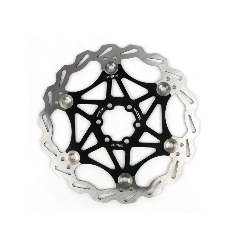 

MEIJUN MTB Mountain Bike Brake Disc Floating Pads 180mm Accessories