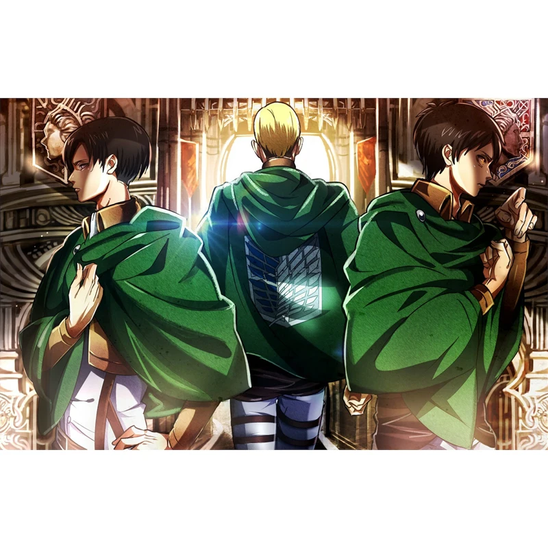 Umorden аниме SNK Shingeki no Kyojin Крылья Свободы Атака Титанов костюм косплей халат мантия