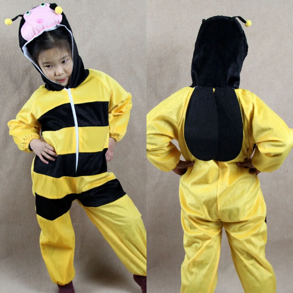 

Umorden мультфильм мальчик девочка животное Шмель пчела костюм косплей одежда Детский День Хэллоуин костюмы комбинезон для детей