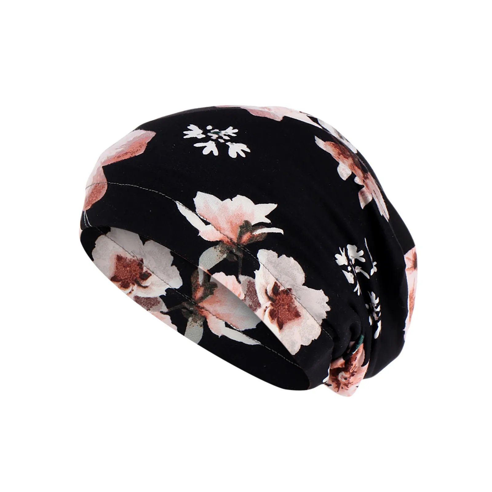 2021 Women Beanies Print India Hat Muslim Ruffle Cancer Chemo Beanie Wrap Cap Winter Autumn Женские Зимние Шапки |