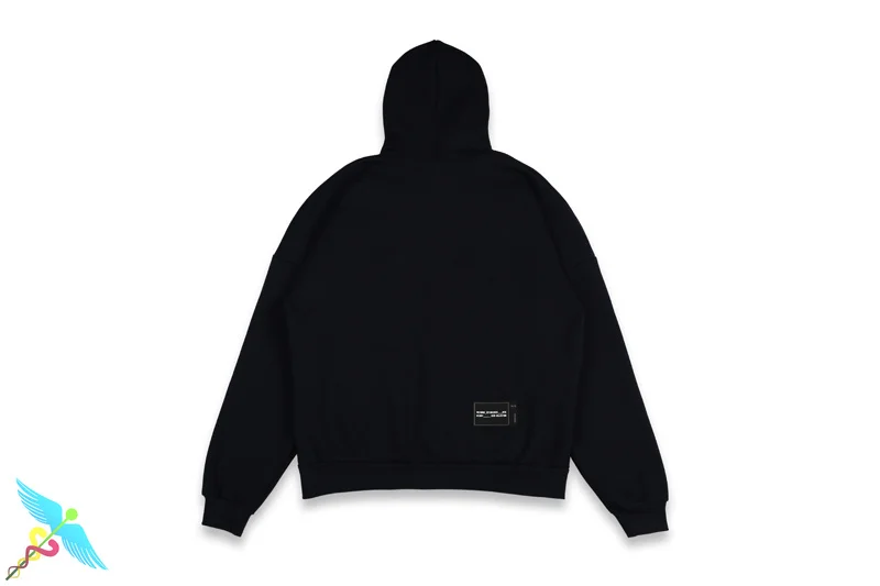 

WELLDONE Oversized Hoodies Men Women Fashion Trend Two-color block color print Letter Casual High Quality Full Sweatshirt