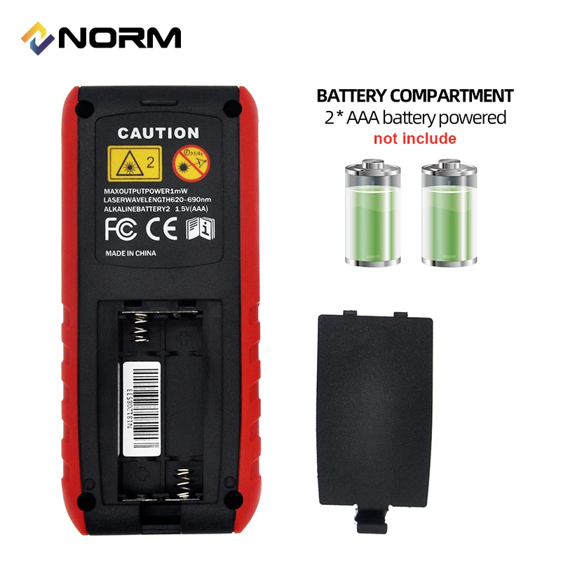 Дальномер лазерный NORM E 40/60/80/100 м|laser distance meter 40m|laser meterdistance |