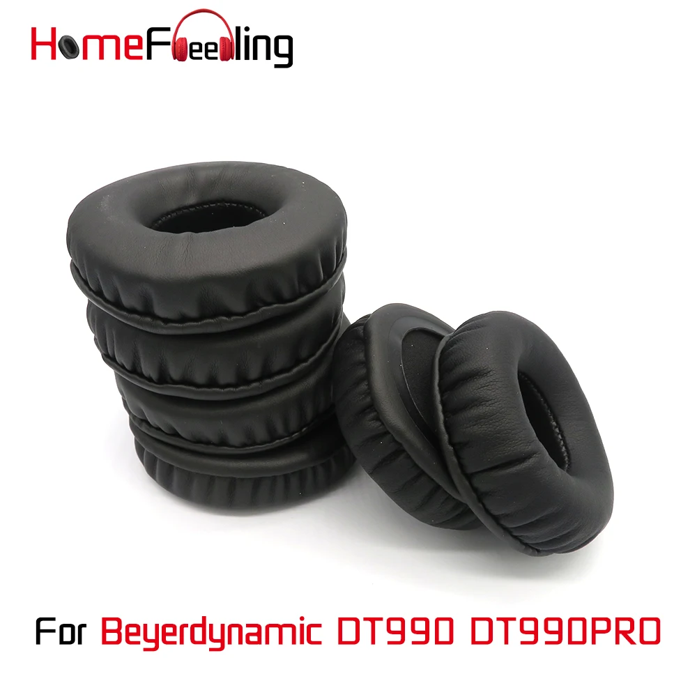 

Амбушюры Homefeeling для Beyerdynamic DT990 DT990PRO, круглые универсальные запасные части Leahter, амбушюры