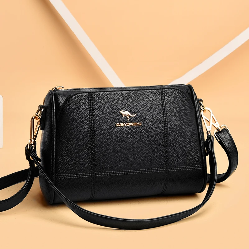 

Fashion Shoulder Handbags for Women Luxury Small Pu Leather Crossbody Bag Simple Quilted Tote Bag Hot Sale Square Messenger Bags