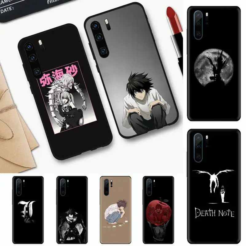 Чехол с Аниме Манга Death Note чехол для телефона Huawei P9 P10 P20 P30 Lite 2016 2017 2019 plus pro P
