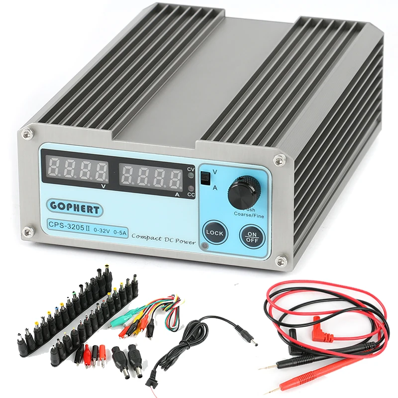 CPS 3205 Цифровой Регулируемый DC Питание OVP/OCP/OTP 32V 5A 110V 230V 0 01 V/0.001A разъем питания
