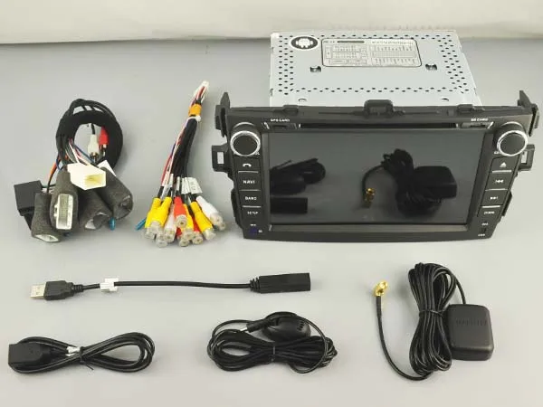 Автомобильный мультимедийный плеер RoverOne для Toyota Corolla 2007 2012 Altis Android 10 DVD GPS