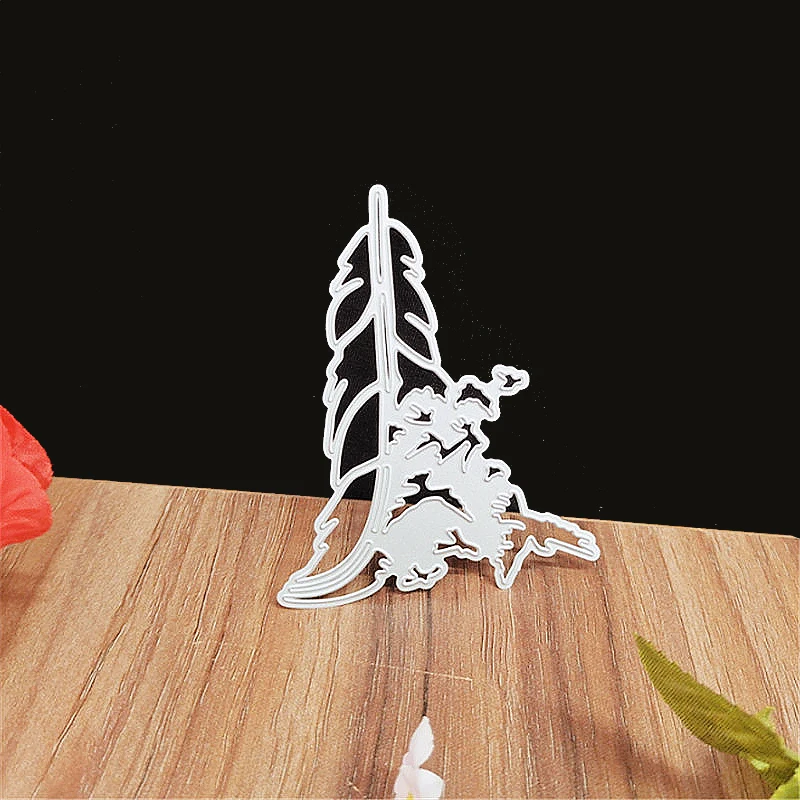 Новинка 2020 штампы для фона в виде листьев металлические Вырубные скрапбукинг