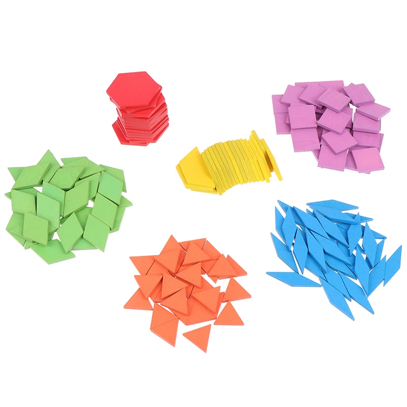 Горячая Распродажа 155 шт деревянная настольная игра-головоломка набор красочные