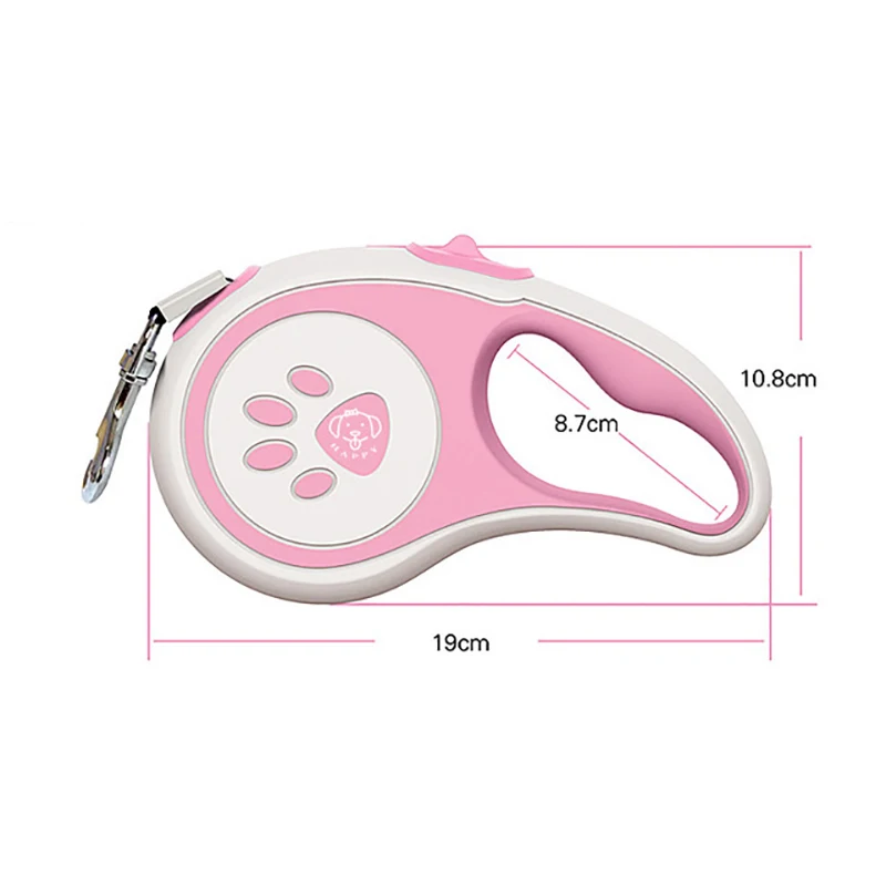 

5M Durable Dog Leash Automatic Extendable Cat Lead Extending Puppy Walking Running Lead Roulette for Dogs Pet Accessories