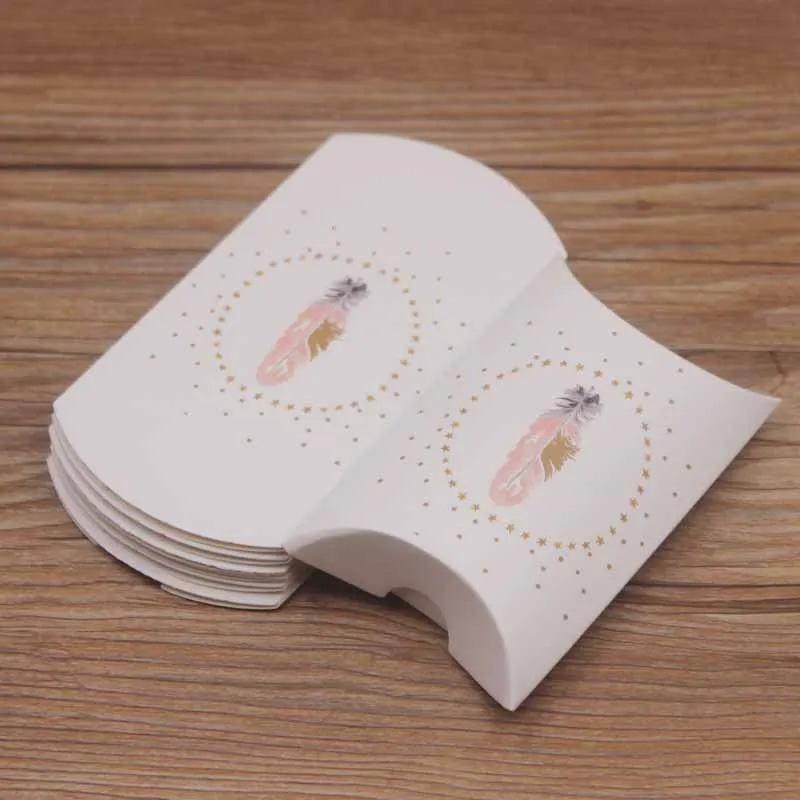 Лидер продаж 50 шт./лот Новое поступление Подарочная коробка для подушек в виде