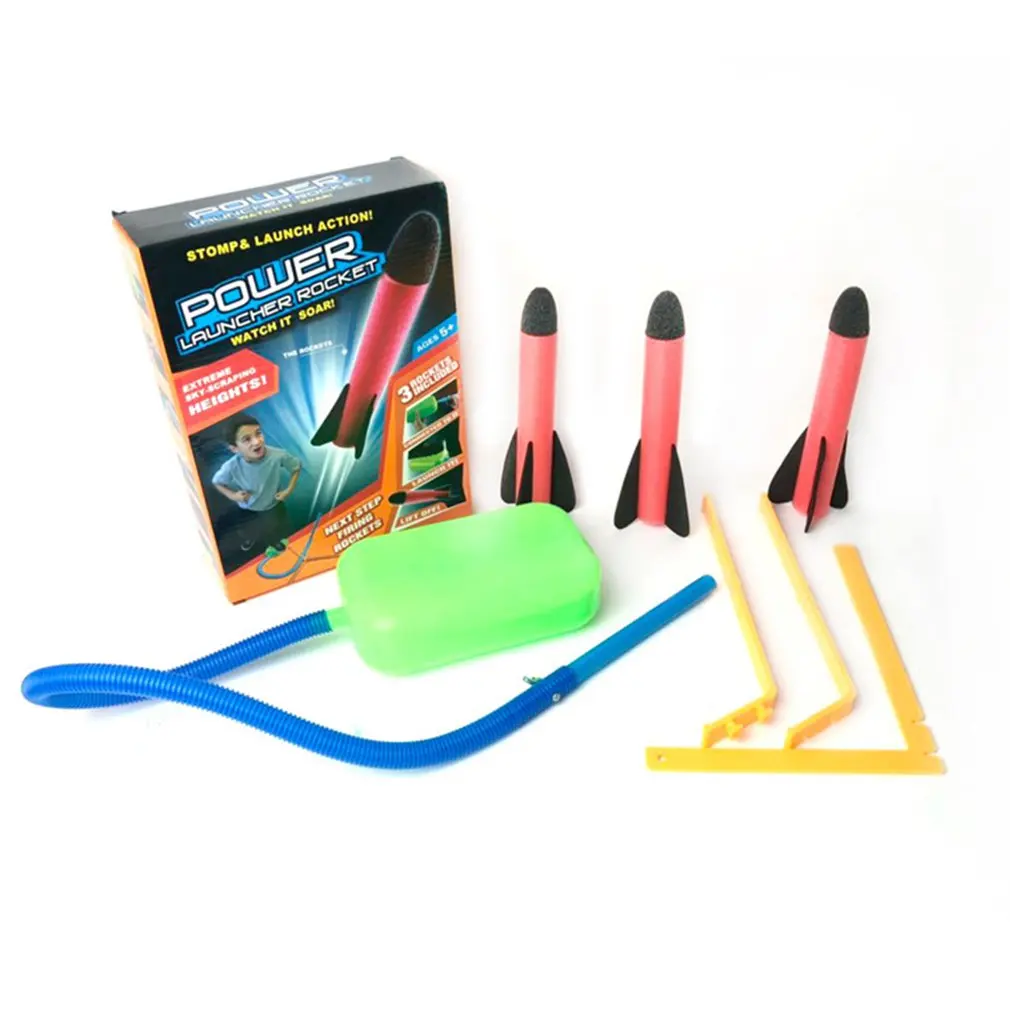 New 1set Simulation Missile launch toy Creative Rocket Launcher Toy Outdoor&ampIndoor Toys |