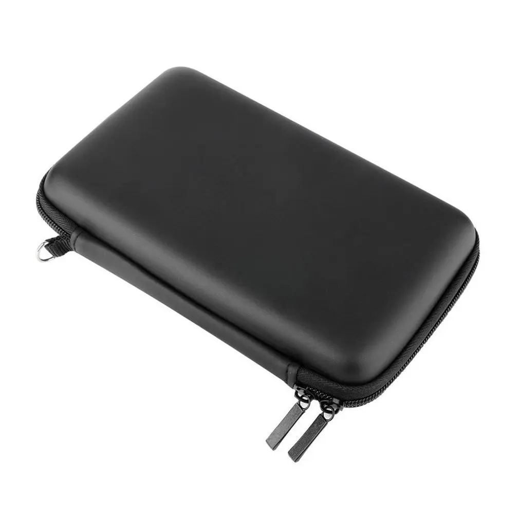 Крутой черный Жесткий чехол из ЭВА кожи для переноски сумка 18 5x11x4 5 см nasud 3DS LL с