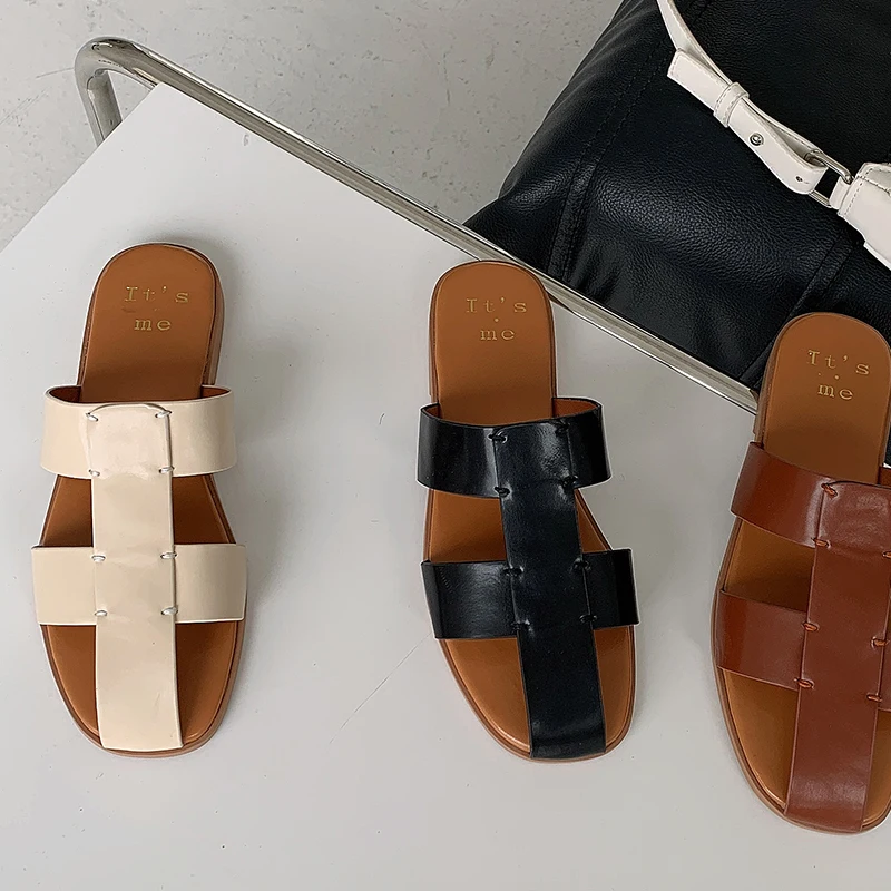 

Women Shoes Slippers For Home Female Flats Rubber Slippers Women Flip Flop Fashion Sandals Slides 2021 Summer Shoes For Women