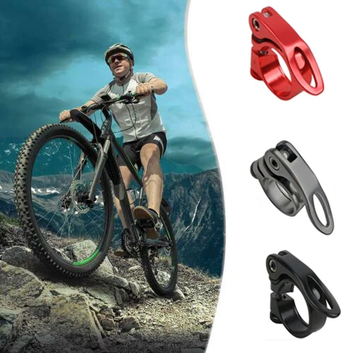 Зажим велосипедного подседельного штыря Алюминий сплава Quick Release Подседельный