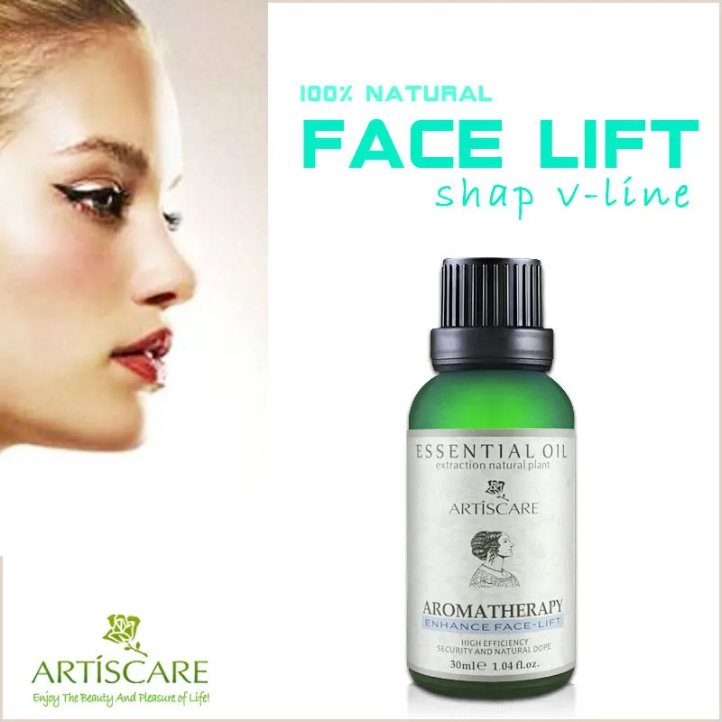 ARTISCARE 30 мл натуральные эфирные масла для лифтинга лица массажер сжигатель жира и