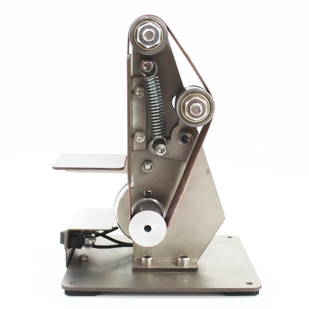 Вертикальная шлифовальная ленточная машина мини сделай сам и полировальная с