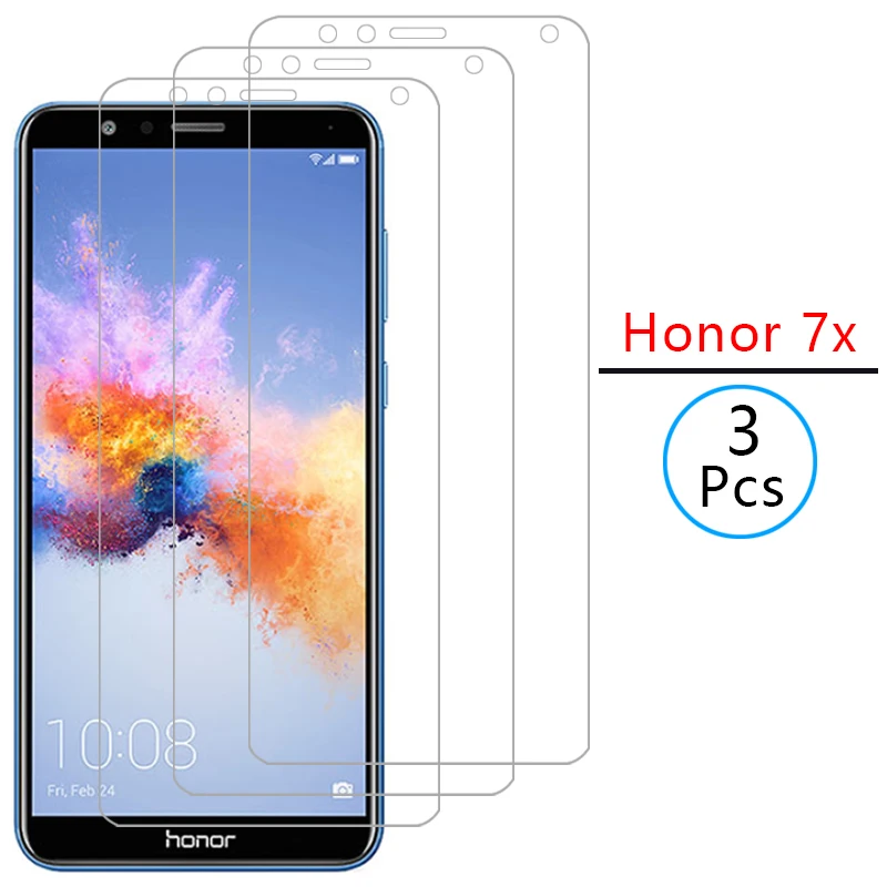 

protective glass for huawei honor 7x screen protector tempered glas on honor7x 7 x x7 5.93 film huwei hawei honer onor honr hono