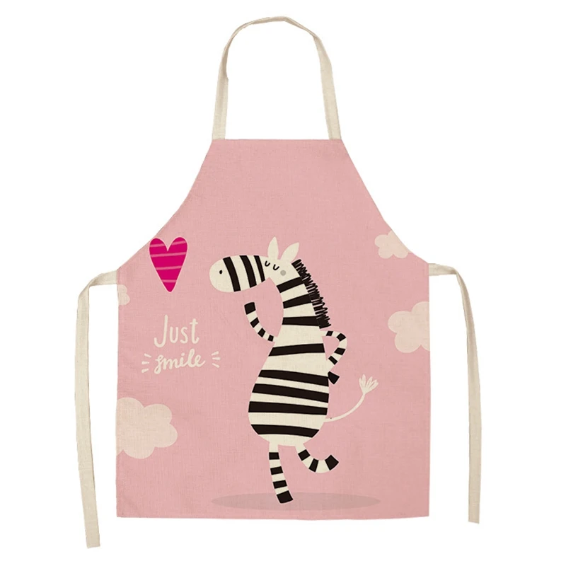 1 шт. кухонный фартук забавная собака бульдог кошка без рукавов хлопок лен