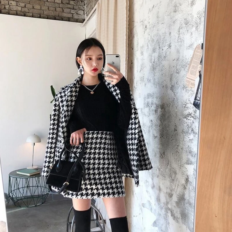 Женская Повседневная юбка из Твила элегантная трапециевидная мини-юбка на