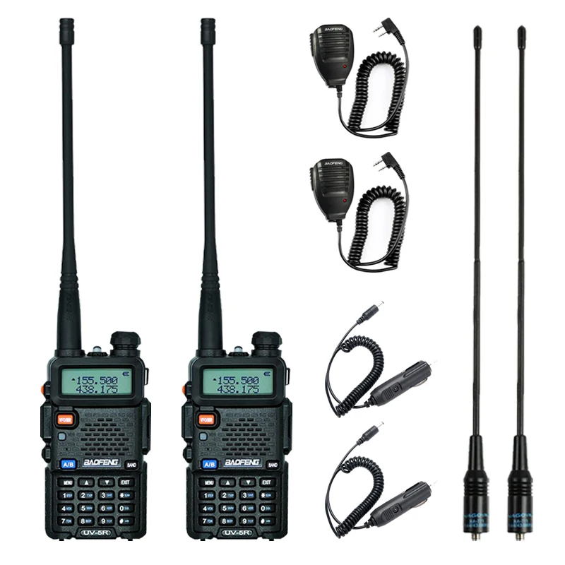 Мощный Baofeng UV 5R F8PLUS BF888S иди и болтай Walkie Talkie “иди СВЧ/УВЧ трансивер любительских Ham