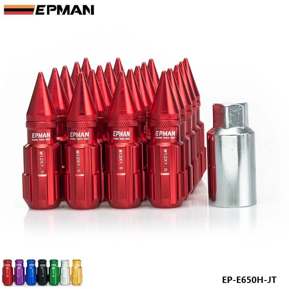 Оригинальные зажимные гайки EPMAN FORMULA WHEELS с шипами m12x1 25/m12x1 5 20 шт.|lug nuts|wheel lock lug nutlug