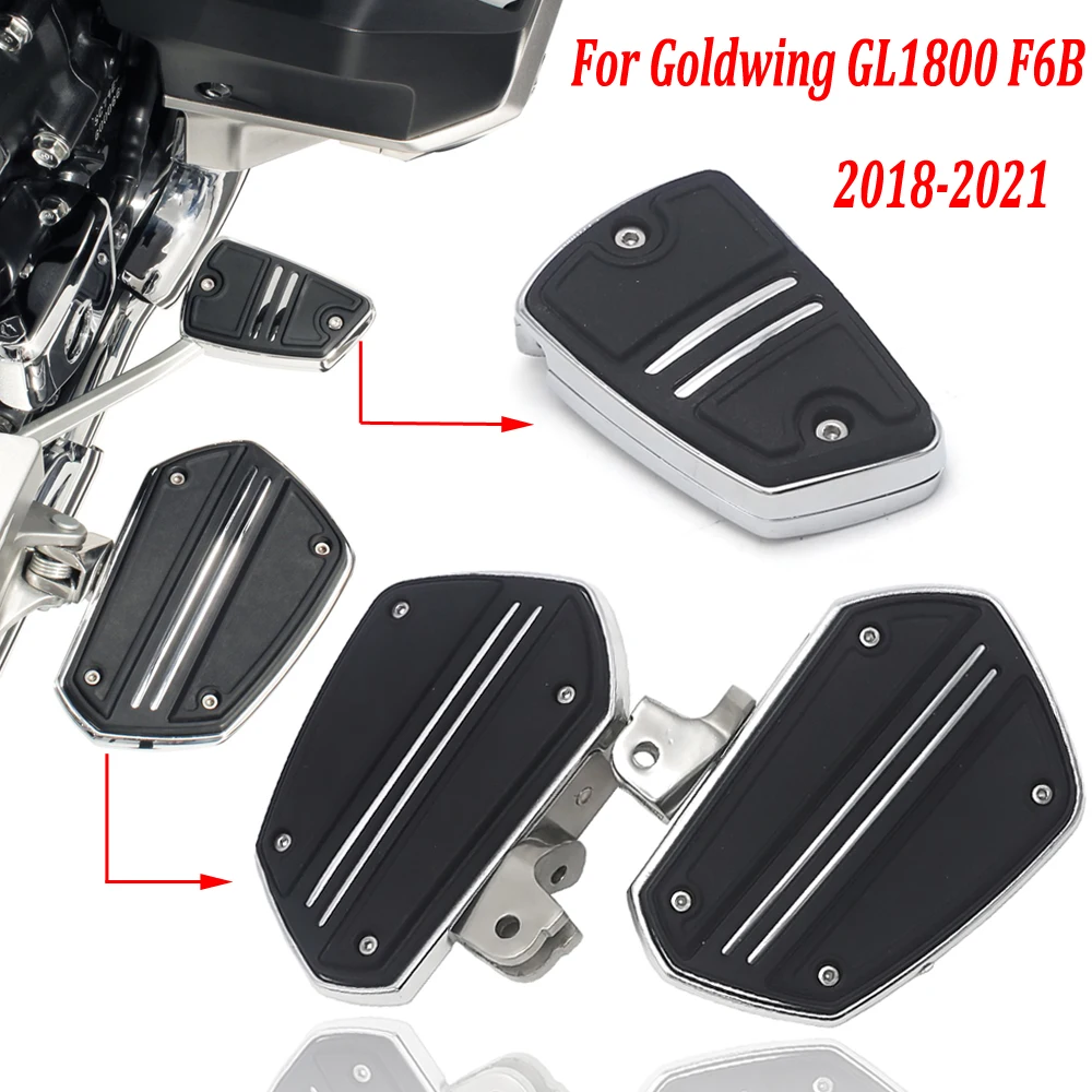 Двойной рельс половицы педаль тормоза с двумя направляющими пола для Honda Gold Wing GL