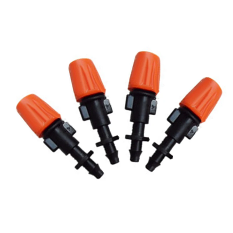 

20pcs pack Adjustable Misting Atomizing Plastic Nozzle Water Sprayer Sprinkler