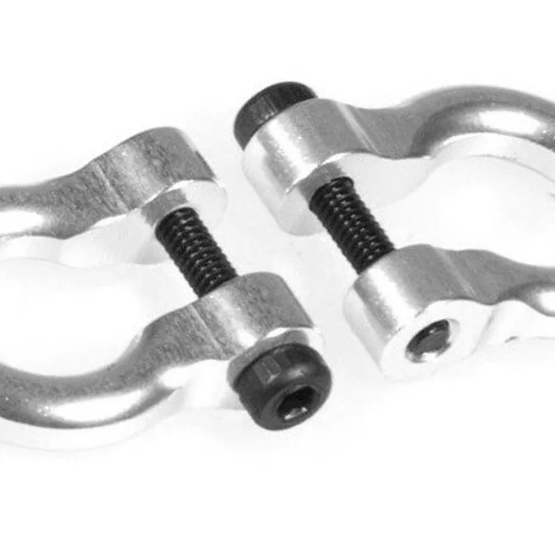 

4Pcs/Set Metal Trailer Hook Hitch Tow Shackles for SCX10 Trx4 1/10 RC Crawler RC Parts Accessories