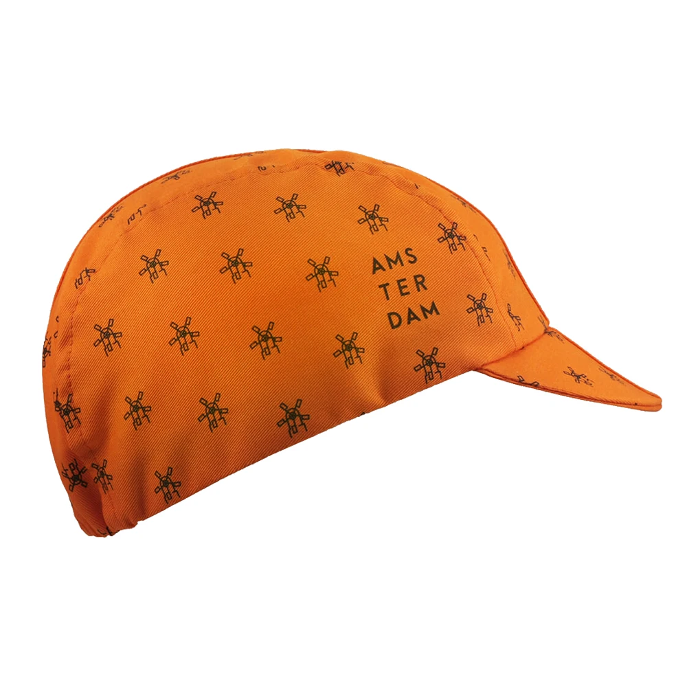 Новинка классические оранжевые мужские и женские велосипедные шапки дышащие для