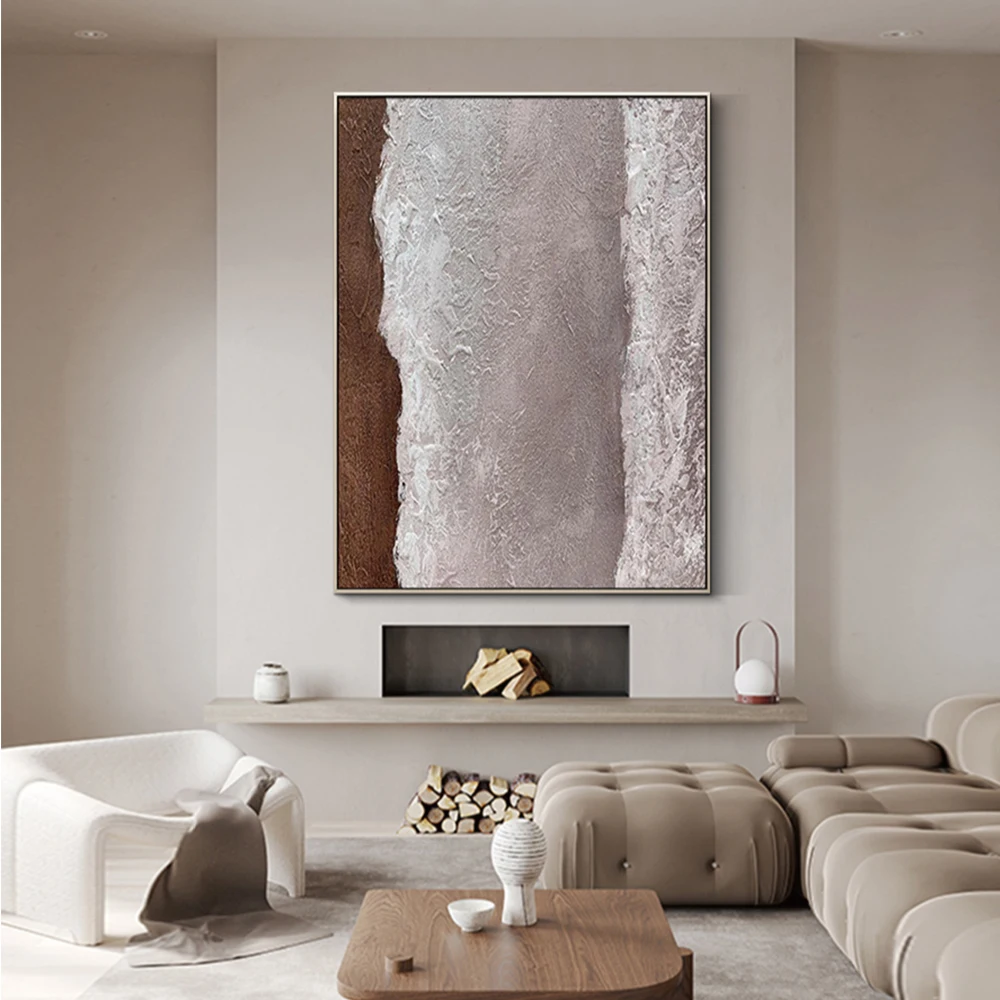 

Abstract Artwork Modern Oil Painting On Canvas Lanscape Pure Hand-Painted Seaside Pictures Modern Home Decor Wall Art Unframed