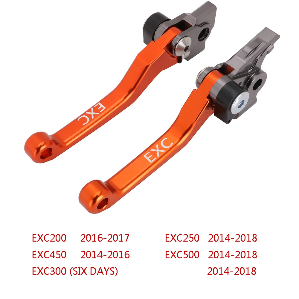 Алюминий сводные тормозной рычаг сцепления для KTM Husqvrna EXC SX XC XCW EXCF EXC-F SX SXF SX-F шесть день 125 250 350 450 505 525 530 - Цвет: 10