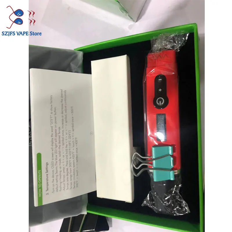 HerbvVivVape Pen Kit Conqueror сухой вапоризатор травы 2200 мАч батарея вейп ручка вейп-комплект электронной сигареты Паровой травяной вапоризатор электронная сигарета tejsld - Цвет: HerbvVivVape Pen Kit