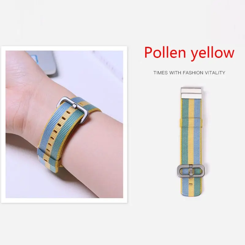 

Breathable Nylon Wristband Watch Strap for Huami AMAZFIT GTR 42MM/47MM Watch