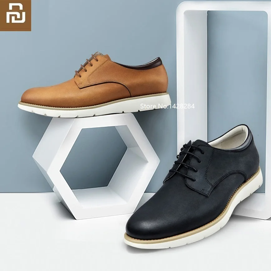 Мужские легкие деловые кожаные туфли Youpin Devil износостойкая Роскошная