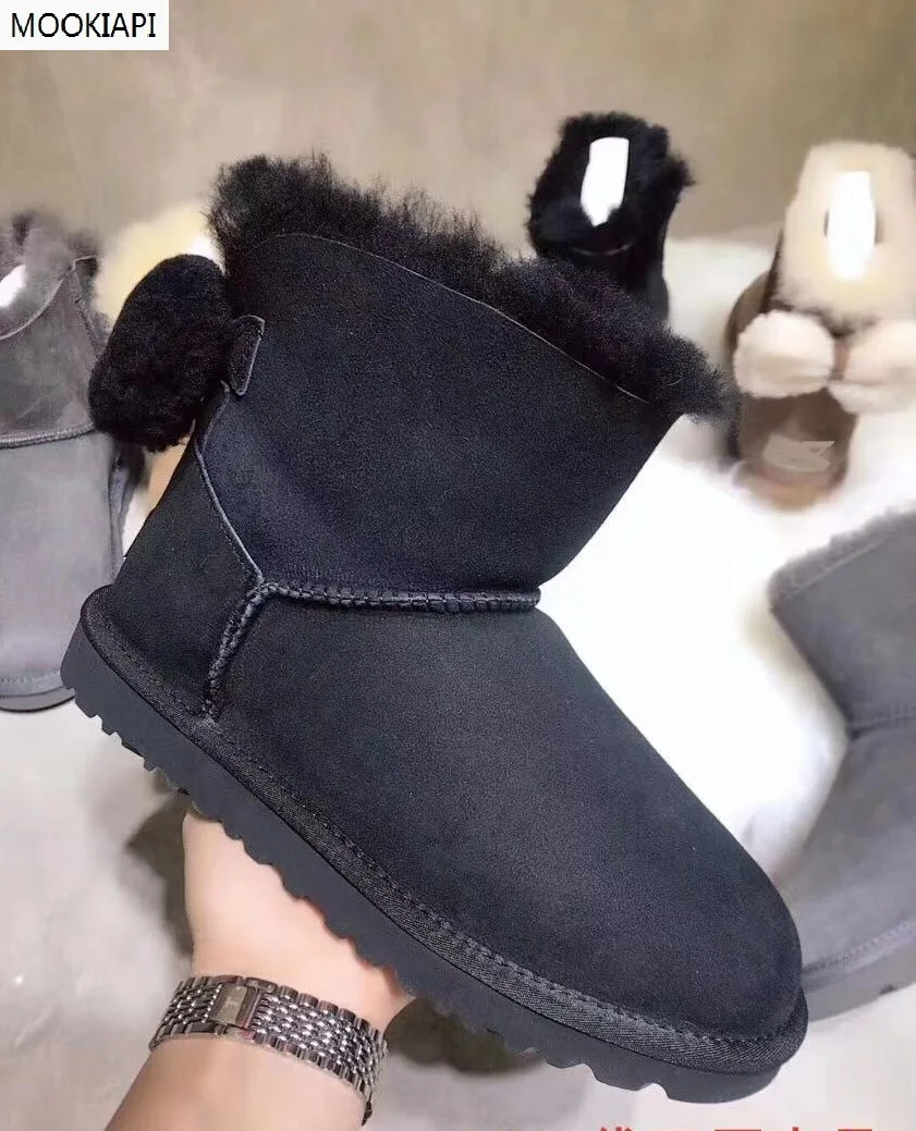 Австралийские зимние ботинки наивысшего качества 2019 г. Натуральная овчина 100%