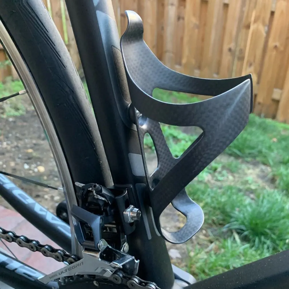 

2021 Full Carbon Fiber Bicycle Water Bottle Cage MTB Road Bike Bottle Holder Ultra Light Cycle Equipment Matte hot sale