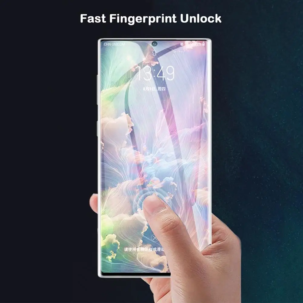 Новая небьющаяся мембрана ТПУ Гидрогелевая пленка для samsung Galaxy Note 10 Pro 9 8 S10 S9 S8 Plus S7 Edge полноэкранная защитная пленка