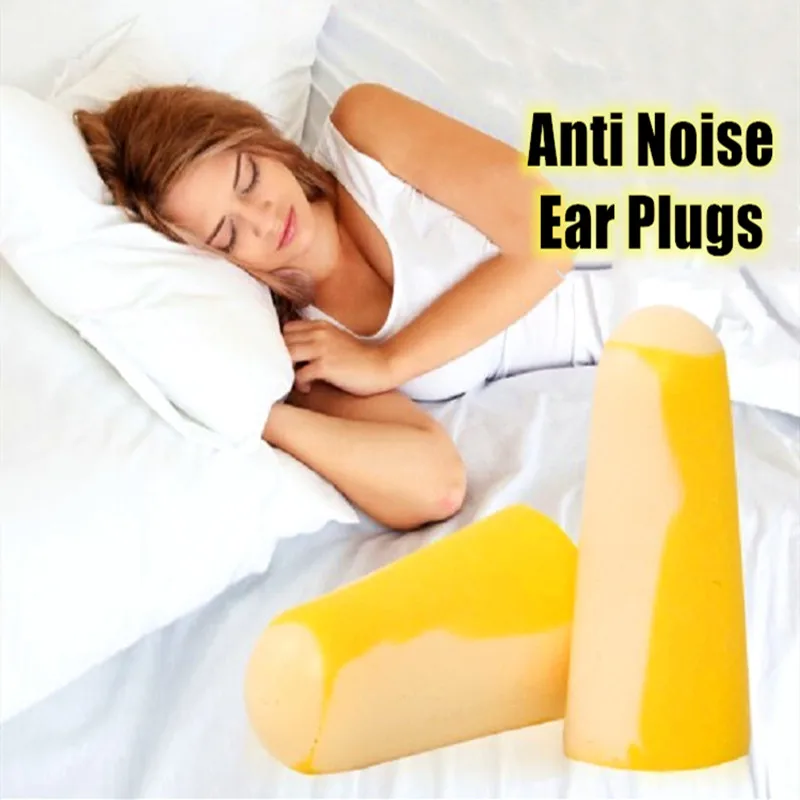 Высококачественные звукоизоляционные беруши для сна 1 пара пенопластовые