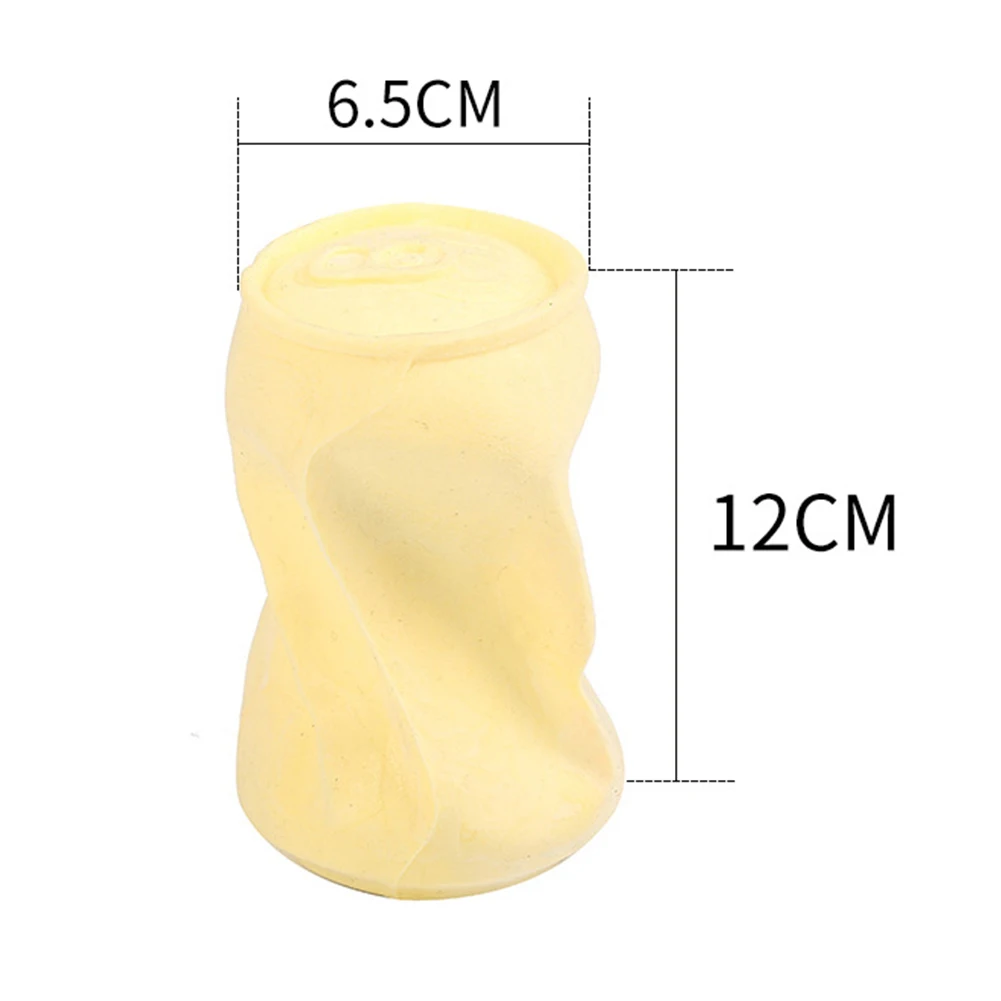 

2Pcs Pet Dog TPR Scented Twist Can Shape Bite-resistant Teeth Care Play Chew Toy Pet Product