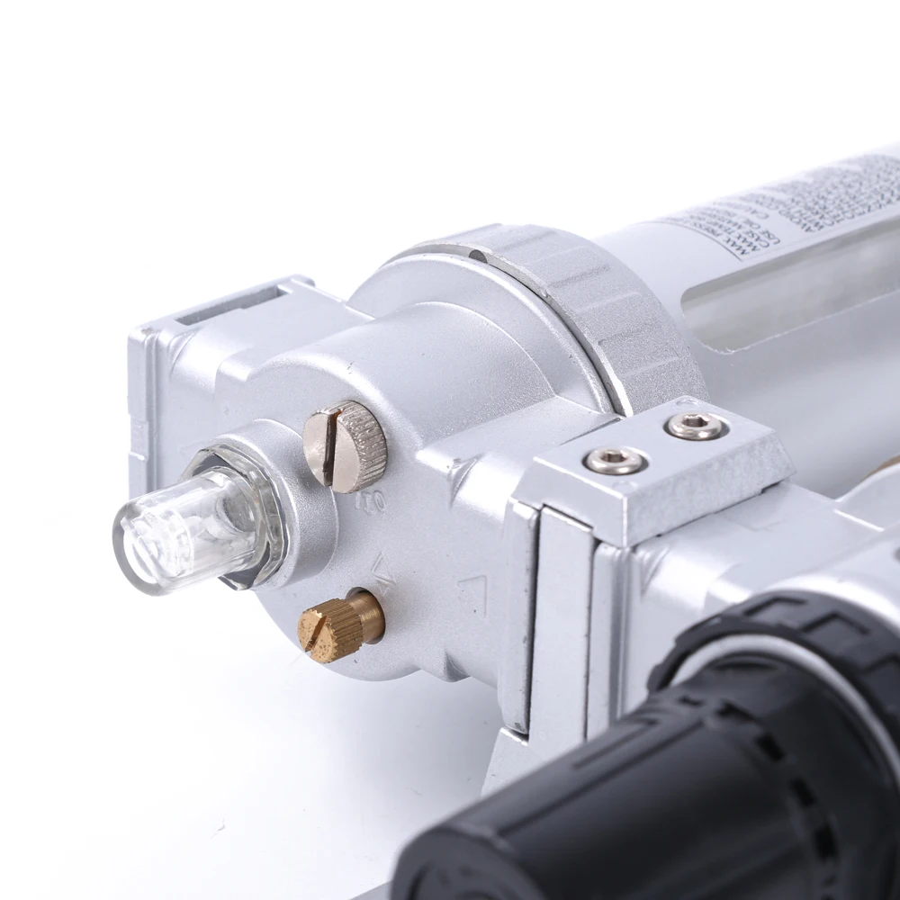 

New SFC400 Aluminum Alloy 0.15-1.0mpa Pneumatic Pressure Air Filter Regulator Lubricator Moisture Water Trap Oil-water Separator