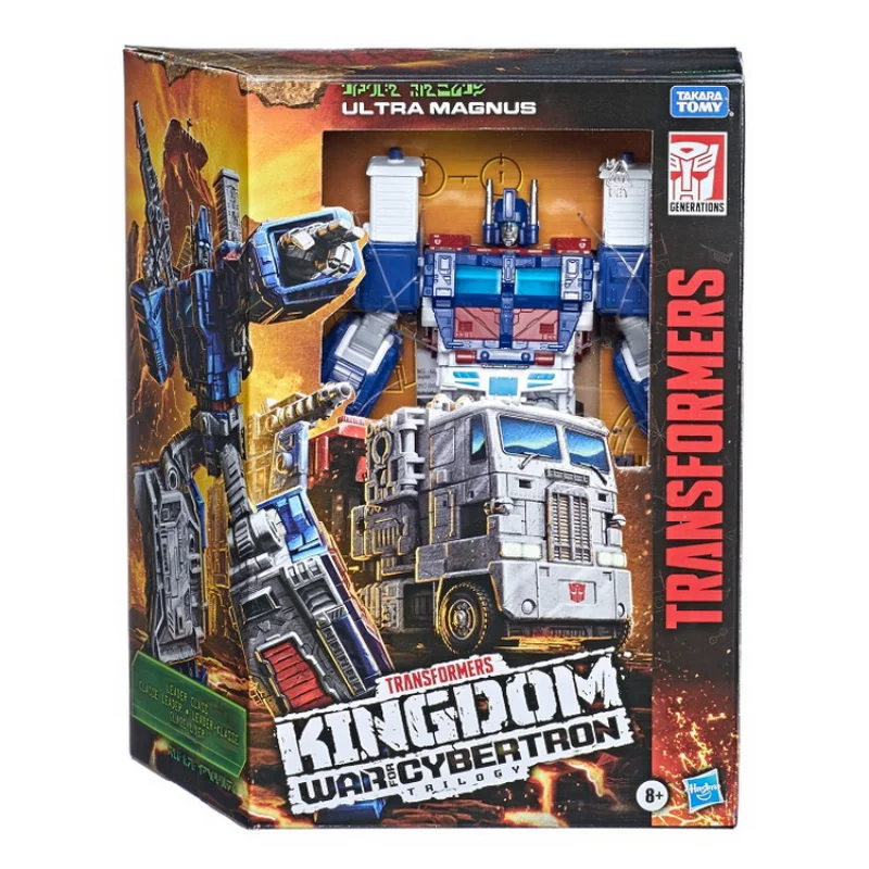 

Hasbro оригинальные Трансформеры осада царство Серия L-класс BW Ultra Magnus оригинальные детские игрушки в коробке